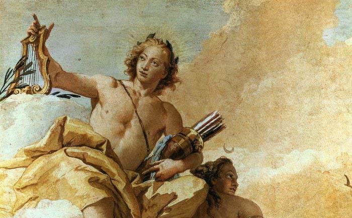 TIEPOLO, Giovanni Domenico Apollo and Diana china oil painting image